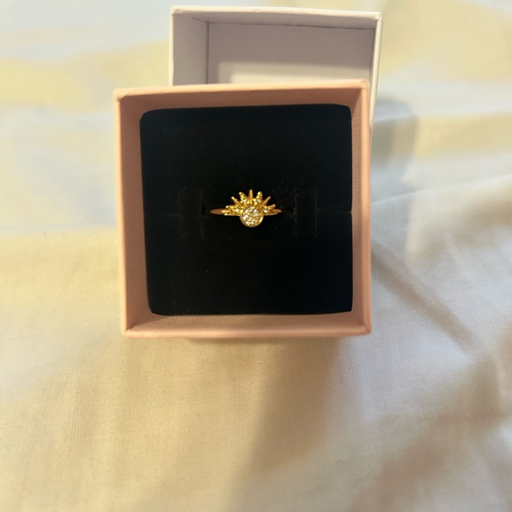 Celestial Sparkling Sun Ring- PANDORA